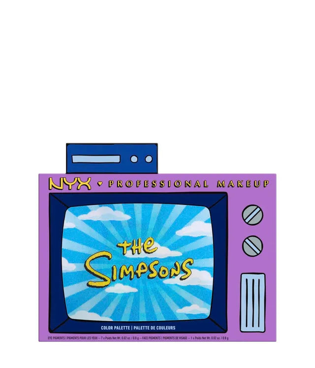 NYX Professional Makeup x The Simpsons – Family Color Palette 🎨💛