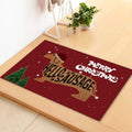 Christmas Dachshund Sausage Dog Doormat