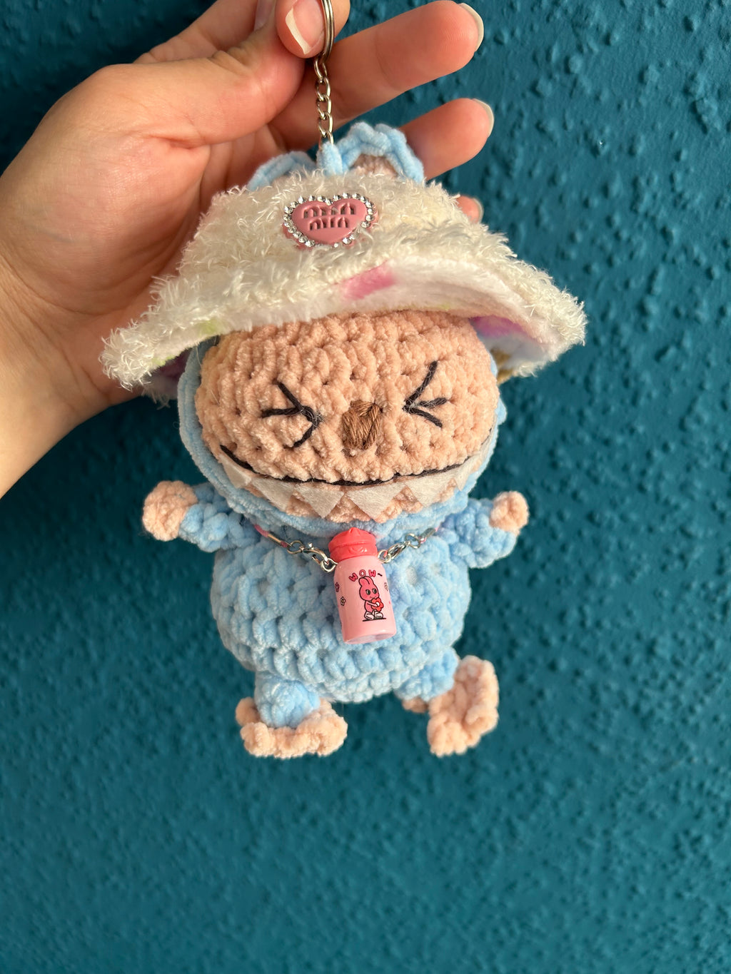 💙 Handgefertigtes gehäkeltes Lafufu – Einzigartig &amp; Charaktervoll