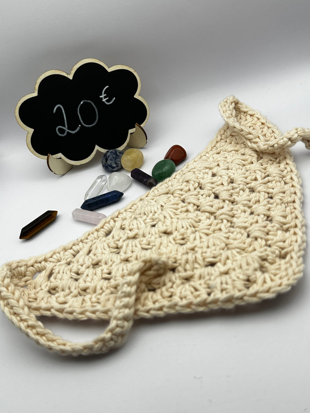 🧶 Handgefertigter gehäkelter Halsschal – weich, gemütlich und einzigartig