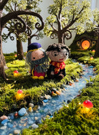 🪄 Handgefertigter gehäkelter Zauberer – Harry Potter oder Dumbledore 🧙‍♂️