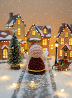 ⭐ Engel Schlüsselanhänger Gehäkelt | Schutzengel Taschenanhänger | Wunschfarbe | Baumwolle