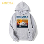 Funny Pew Pew Madafakas Unisex Gray Hoodies Women/Men Cat/Dog/Unicorn/Penguin/Duck With Gun Sweatshirt Femme Streetwear
