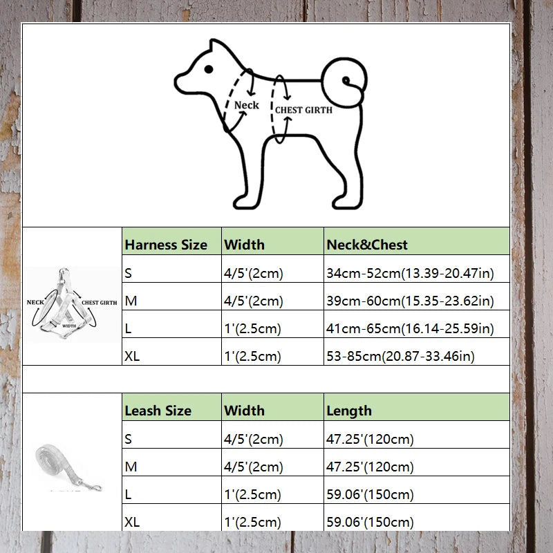 ⭐ Personalisiertes Hunde-Geschirr & Leine | Karo-Muster | Gratis Gravur Name & Tel | S-XL
