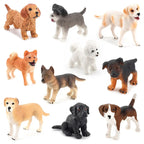 ⭐ Miniatur Hundefigur Deko | Realistische PVC Figur für Bonsai Auto & Schreibtisch