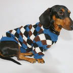 ⭐ Hunde Pullover 100% Baumwolle | Weicher Strickpulli Dackel & Frenchie | Warm & Atmungsaktiv