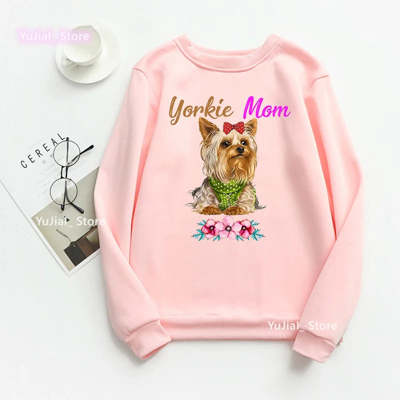 Women Funny Dog Lover Hoodies A Schnauzer Stole My Heart Graphic Print Sweatshirt Harajuku Kawaii Winter/Spring/Autumn Clothes