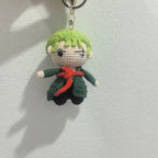 Handmade Crochet Anime Characters Keychain Perfect Gift Doll Key Ring Pendant Kawaii Figure Decoration Gift