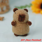 ⭐ DIY Häkelset Capybara | Anfänger Amigurumi Kit | Wasserschwein mit Video & Garn