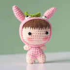 ⭐ DIY Häkelset Erdbeere Anfänger | Berry Doll Kit mit Video | Komplettset Garn & Nadel