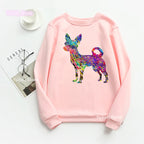 Women Funny Dog Lover Hoodies A Schnauzer Stole My Heart Graphic Print Sweatshirt Harajuku Kawaii Winter/Spring/Autumn Clothes