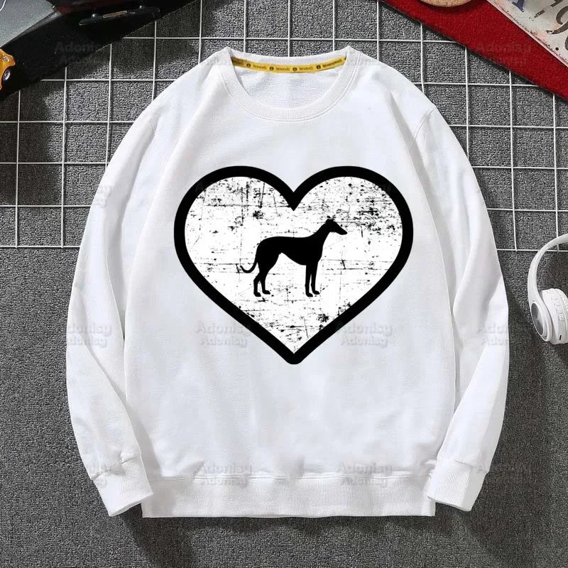⭐ Greyhound Hoodie Damen | Crazy Greyhound Lady | Harajuku Streetwear Pullover
