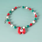 ⭐ Weihnachts Halsband für Katzen & kleine Hunde | Luxus Deko Necklace | Festlicher Schmuck