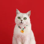 ⭐ Weihnachts Halsband für Katzen & kleine Hunde | Luxus Deko Necklace | Festlicher Schmuck