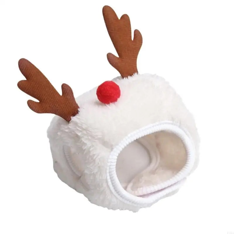 ⭐ Weihnachtsbaum Mütze für Hunde & Katzen | Lustiges Kostüm mit Stern & Pompoms | Weich