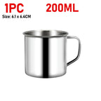 ⭐ Moscow Mule Becher Edelstahl | Gehämmerte Kupfer Optik | Eiskaffee & Cocktail Tasse