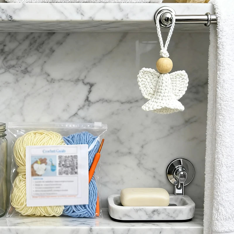 DIY Crochet Kit for Beginners Suitable for Handcrafting, Gifting to Best Friends/Pals, Parent-Child Interaction, and Cognitive D