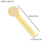 ⭐ Metall Lesezeichen "Magie" | Zauberer Buchzeichen | Geschenk für Lehrer & Schüler