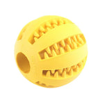 Hundespielzeugball, ungiftiger, bissfester Spielzeugball für Hunde, Welpen und Katzen, Futterspender für Hunde und Katzen, Kau- und Zahnreinigungsball