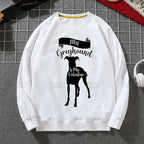 ⭐ Greyhound Hoodie Damen | Crazy Greyhound Lady | Harajuku Streetwear Pullover