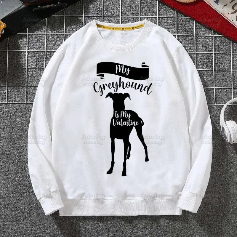 ⭐ Greyhound Hoodie Damen | Crazy Greyhound Lady | Harajuku Streetwear Pullover