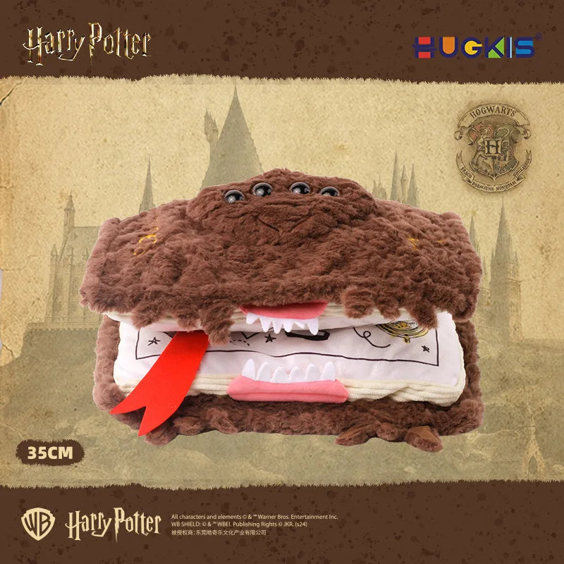 ⭐Harry Potter Monsterbuch der Monster Plüsch | Kuscheliges Kissen & Anhänger | Magisches Geschenk