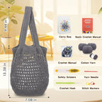 ⭐ DIY Häkelset Tasche | Schultertasche Anfänger | Sonnenblume & Checkerboard | Komplettset