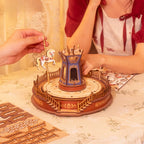 DIY Carousel Music Box, Handmade Music Box, Fun Assembly Blocks, Children's Gift, Decoration