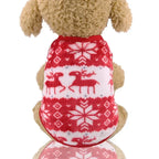 ⭐ Hunde Fleeceweste Weihnachten | Korallenfleece Warm & Weich | XS-2XL | Santa & Elch