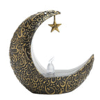 ⭐ Ramadan Deko LED Lampe | Mond & Stern Tischleuchte | Eid Mubarak Geschenk 2026