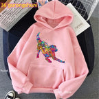 ⭐ Golden Retriever Hoodie Damen | Just A Girl Who Loves | Hundemama Geschenk