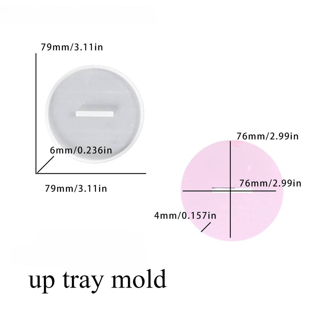 ⭐Silikonform Ramadan Kerzenhalter | Beton & Gips Gießform | Eid Deko DIY