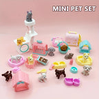 ⭐ Puppenhaus Zubehör Haustiere | Mini Hund & Katze 1:12 | Kawaii Spielzeug Set ab 3J