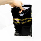 10Pcs Black Umrah Mubarak Candy Gift Bag Eid Mubarak Islamic Muslim Festival Ramadan Party Decoration Supplies