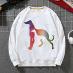 ⭐ Greyhound Hoodie Damen | Crazy Greyhound Lady | Harajuku Streetwear Pullover