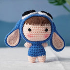 ⭐ DIY Häkelset Erdbeere Anfänger | Berry Doll Kit mit Video | Komplettset Garn & Nadel