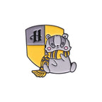 ⭐ Harry Potter Tier Emaille Pin | Patronus Brosche | Hogwarts Haus-Tiere Anstecker