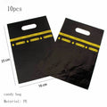 10Pcs Black Umrah Mubarak Candy Gift Bag Eid Mubarak Islamic Muslim Festival Ramadan Party Decoration Supplies