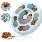 Interactive Slow Feeder Toy for Dogs – Educational Puzzle Food Bowl