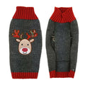 🎄 Christmas Dog Sweater — Warm Knitted Winter Outfit for Dogs & Puppies