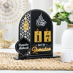 Ramadan Countdown Calendar Eid Mubarak Ornament Ramadan Decoration 2026 For Home Ramadan Kareem Islamic Muslim Party Decor Gifts