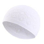 ⭐Strick Gebetsmütze Herren | Unisex Beanie Häkeloptik | Islamische Kopfbedeckung Kufi