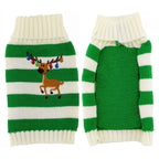 🎄 Christmas Dog Sweater — Warm Knitted Winter Outfit for Dogs & Puppies