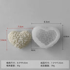 ⭐3D Silikonform Herz-Rose | Kerzen & Seifen Gießform | DIY Backzubehör & Resin