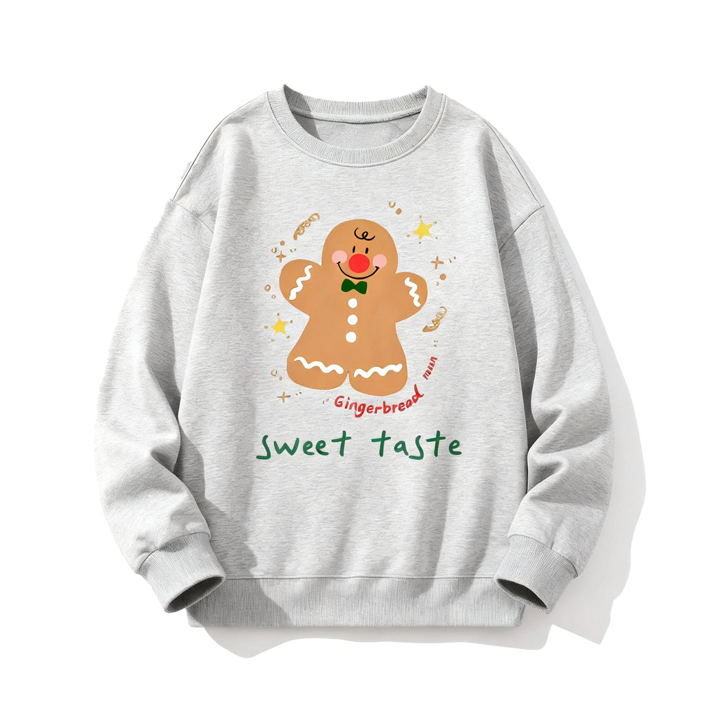⭐ Weihnachts Hoodie Lebkuchenmann | Baumwolle Sportlich | Unisex Damen Herren & Teens