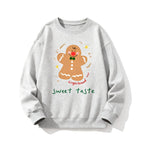 ⭐ Weihnachts Hoodie Lebkuchenmann | Baumwolle Sportlich | Unisex Damen Herren & Teens