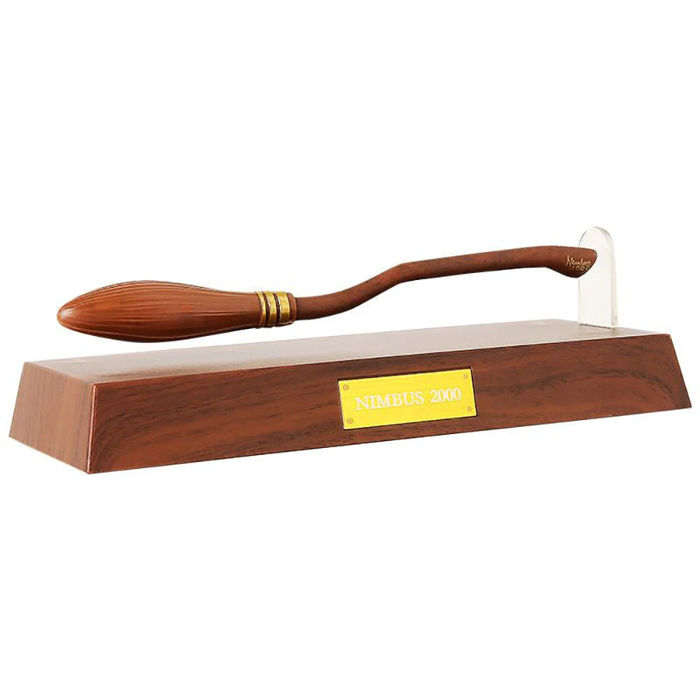 ⭐Schwebender Besen Stift Nimbus 2000 | Magische Harry Potter Deko | Levitierender Kugelschreiber