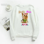 Women Funny Dog Lover Hoodies A Schnauzer Stole My Heart Graphic Print Sweatshirt Harajuku Kawaii Winter/Spring/Autumn Clothes
