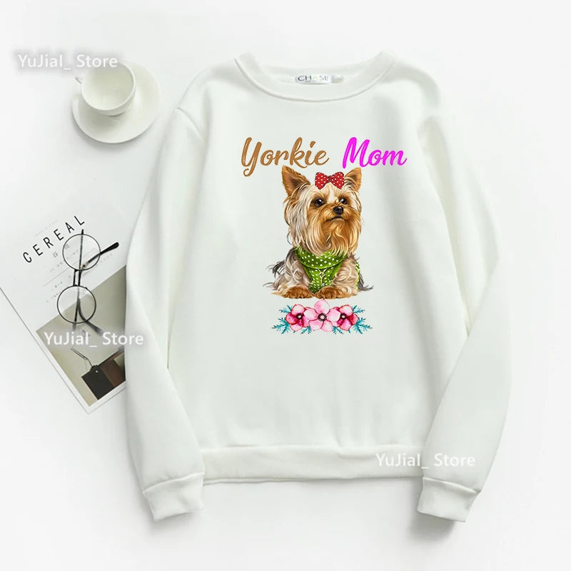 Women Funny Dog Lover Hoodies A Schnauzer Stole My Heart Graphic Print Sweatshirt Harajuku Kawaii Winter/Spring/Autumn Clothes