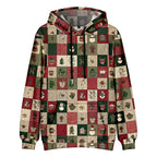 ⭐ Ugly Christmas Hoodie Damen & Herren | 3D Druck Weihnachtspullover | Lustig & Bunt